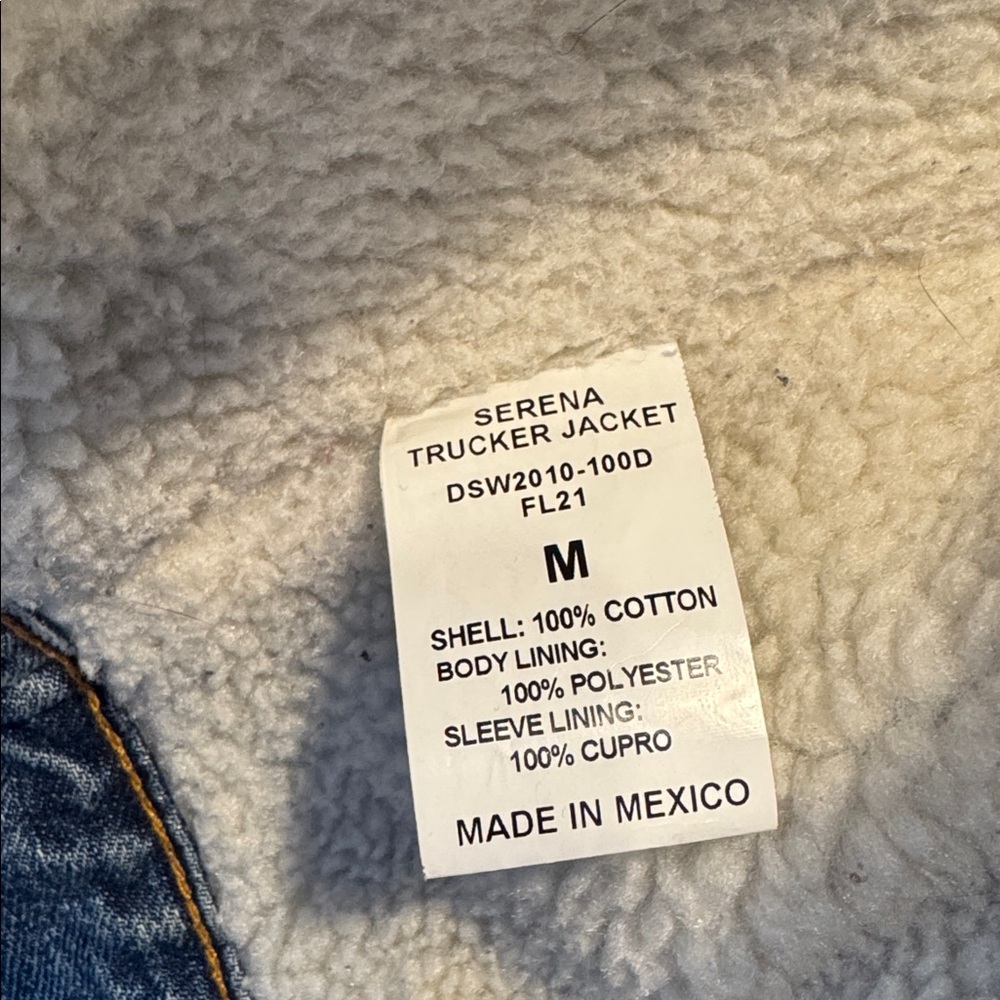 denimist Serena Trucker Jacket Size M - Picture 8 of 10